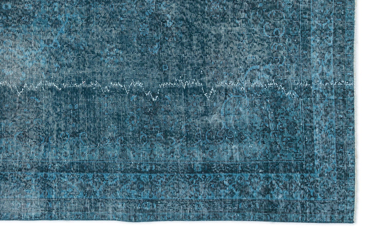 Athens 15615 Turquoise Tumbled Wool Hand Woven Rug 171 x 272