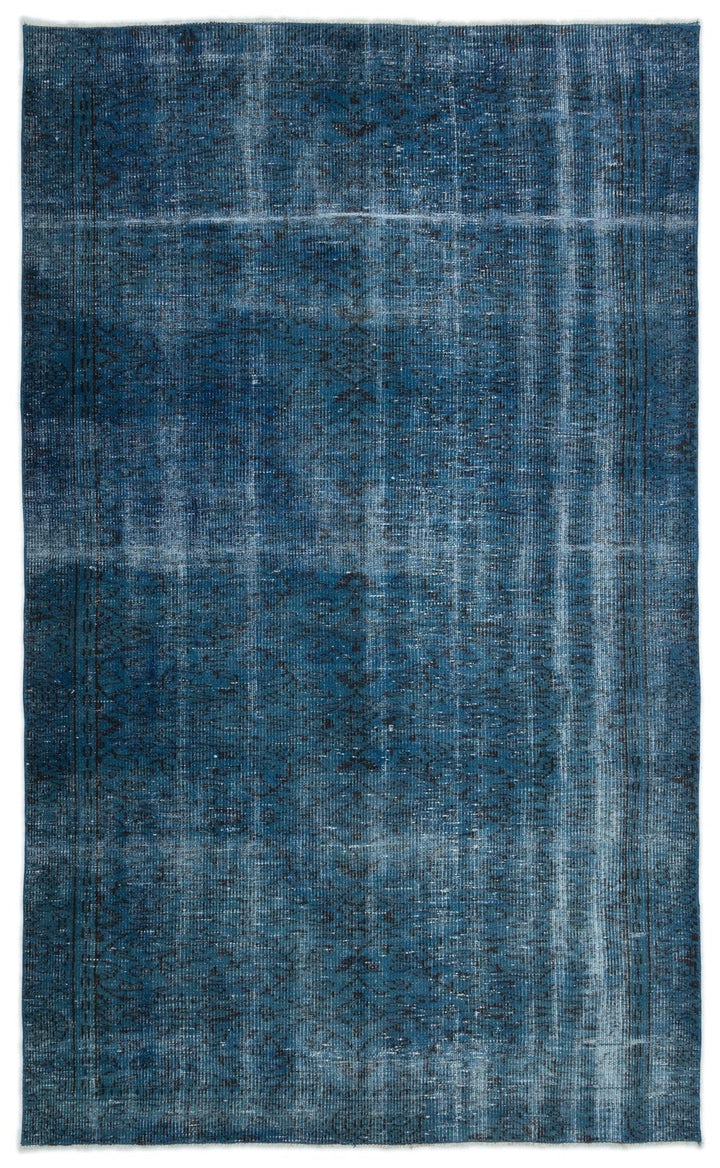 Athens 17801 Turquoise Tumbled Wool Hand Woven Carpet 162 x 271