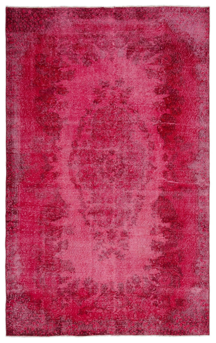 Athens 18033 Red Tumbled Wool Hand Woven Carpet 165 x 268