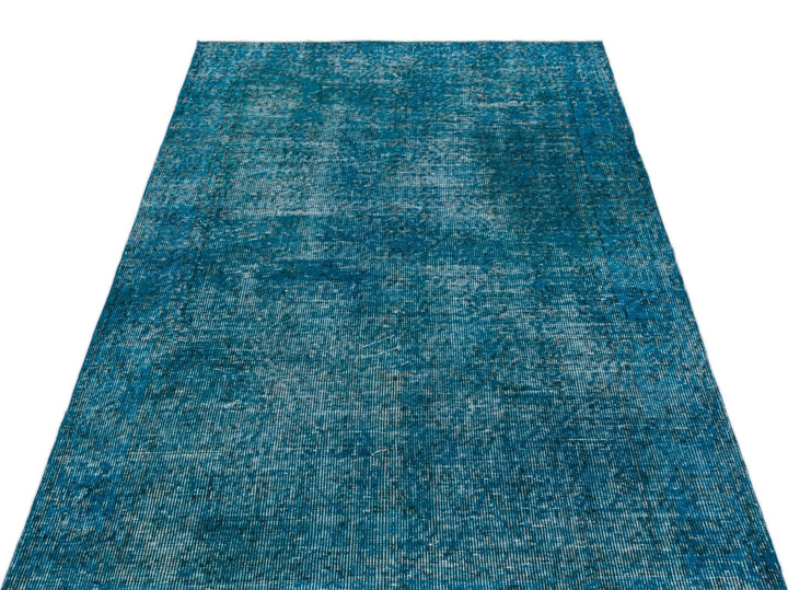 Athens 19878 Turquoise Tumbled Wool Hand-Woven Rug 115 x 208