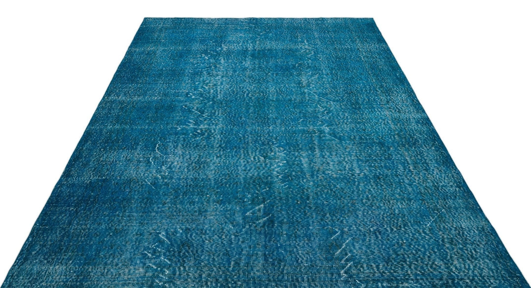 Athens 20153 Turquoise Tumbled Wool Hand-Woven Carpet 193 x 292