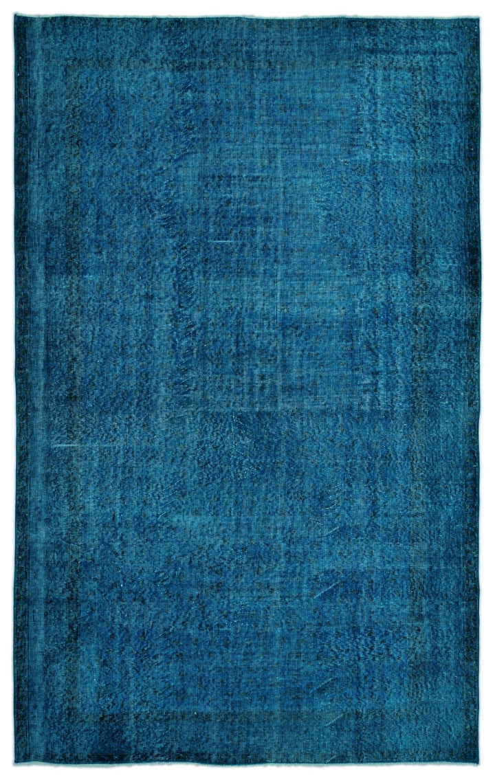 Athens 22795 Blue Tumbled Wool Hand Woven Carpet 175 x 286