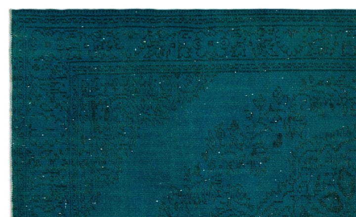Athens 23070 Turquoise Tumbled Wool Hand Woven Rug 184 x 308