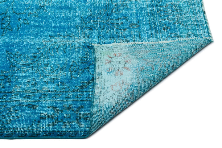 Athens 23202 Turquoise Tumbled Wool Hand Woven Rug 184 x 282