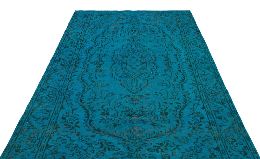 Athens 23318 Turquoise Tumbled Wool Hand Woven Rug 179 x 278