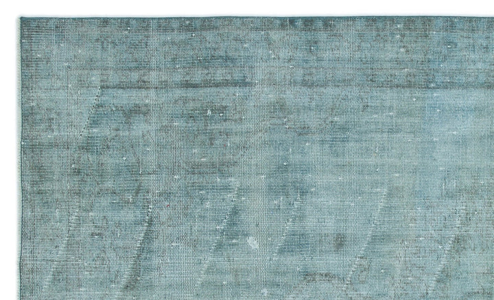 Athens 23546 Turquoise Tumbled Wool Hand Woven Carpet 150 x 250