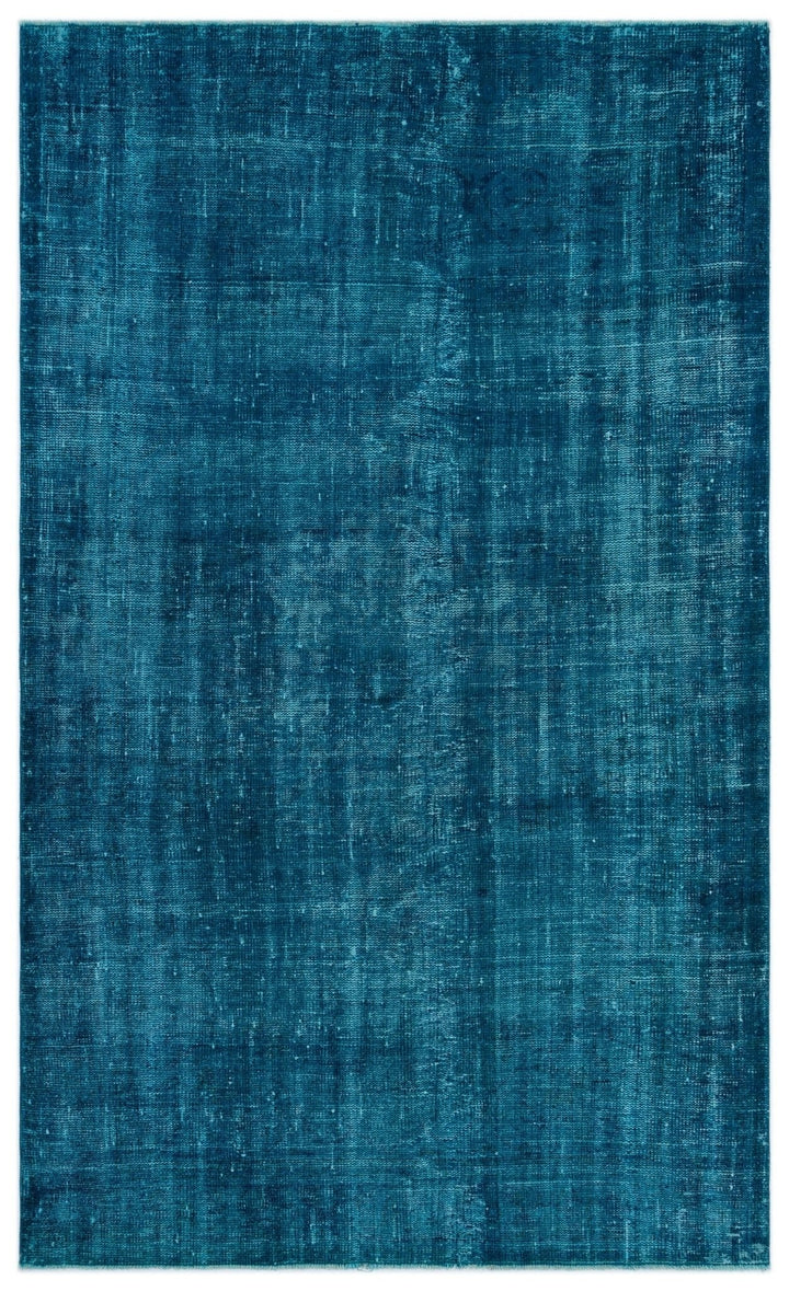 Athens 24240 Turquoise Tumbled Wool Hand Woven Rug 147 x 245