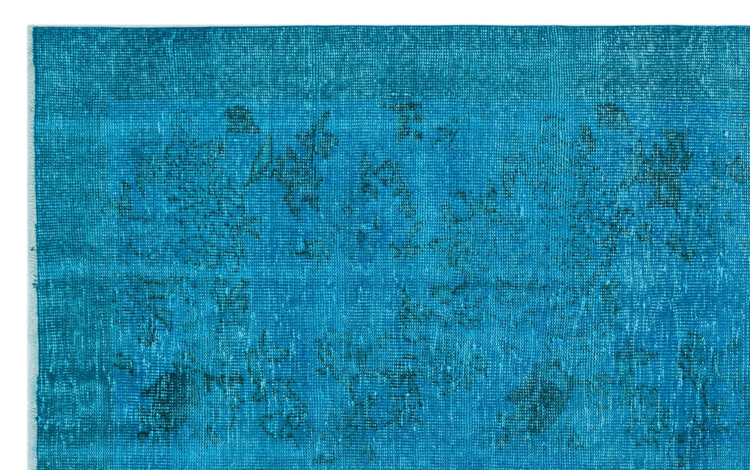 Athens 25659 Turquoise Tumbled Wool Hand Woven Rug 180 x 285