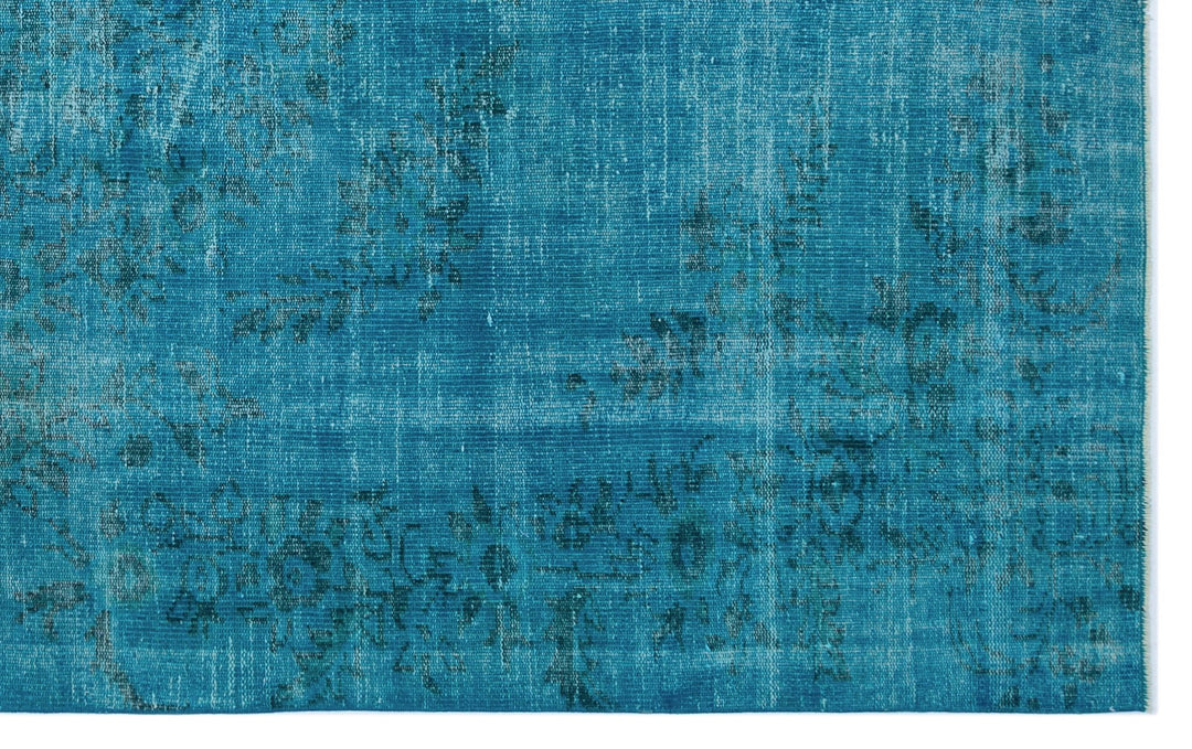 Athens 27581 Turquoise Tumbled Wool Hand Woven Rug 180 x 287