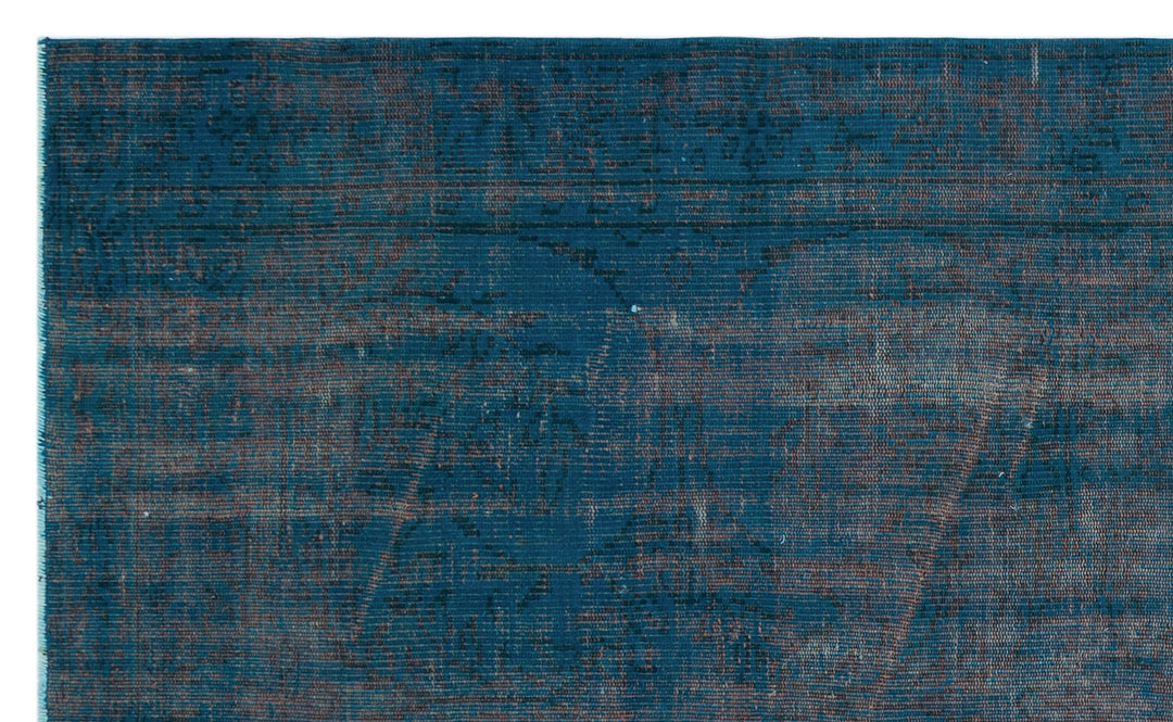 Athens 27835 Turquoise Tumbled Wool Hand Woven Carpet 162 x 265