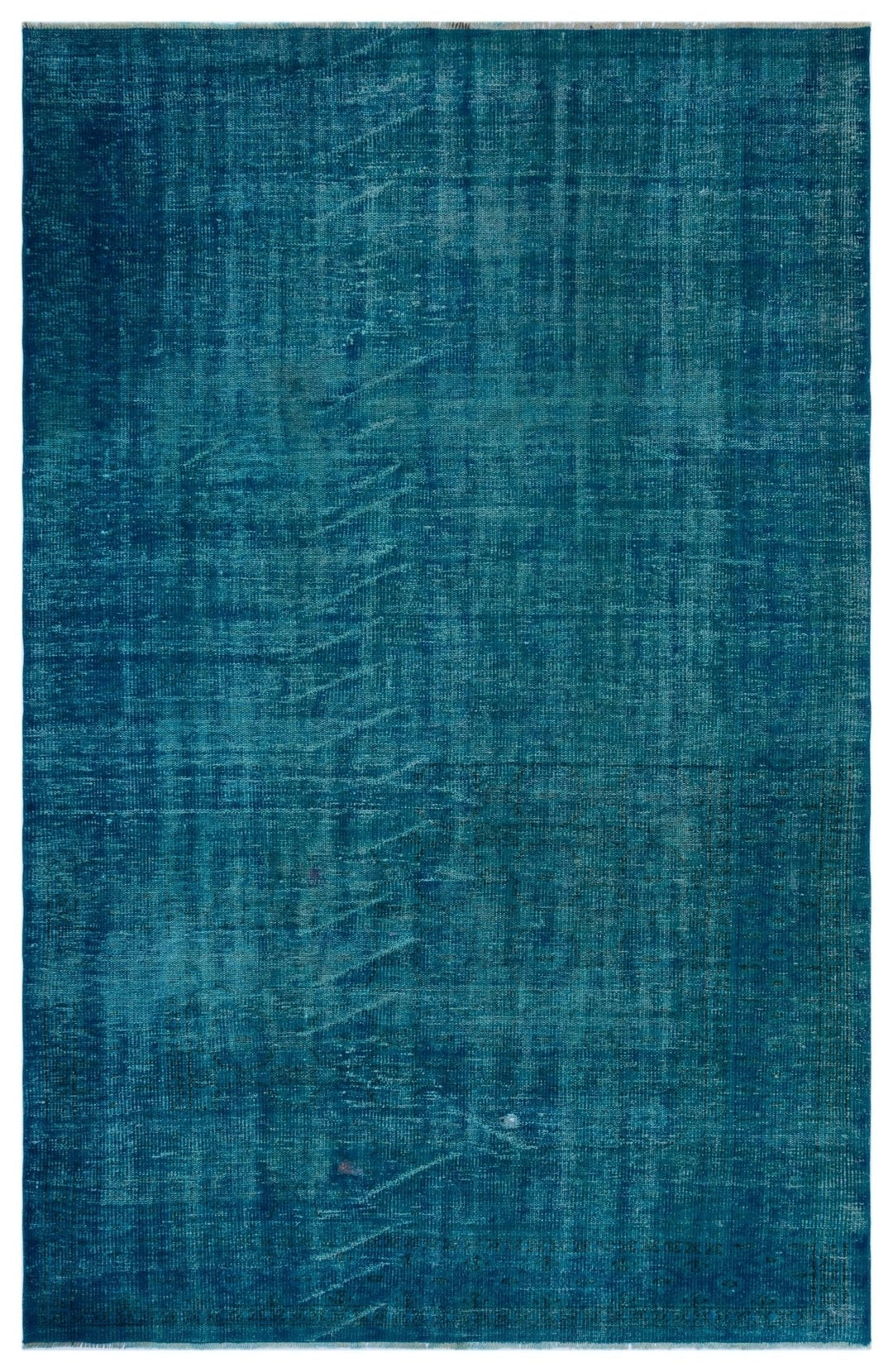 Athens 27859 Turquoise Tumbled Wool Hand Woven Rug 172 x 267