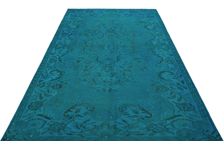 Athens 28581 Turquoise Tumbled Wool Hand Woven Rug 172 x 280