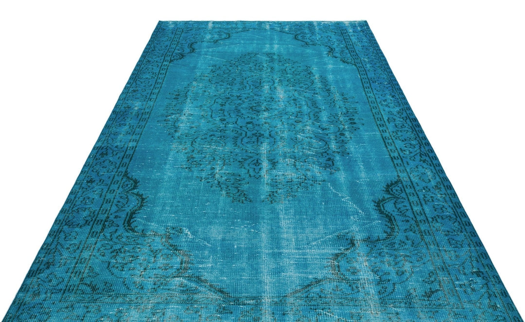 Athens 28592 Turquoise Tumbled Wool Hand Woven Rug 177 x 280