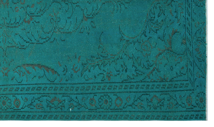 Athens 29034 Green Tumbled Wool Hand Woven Carpet 164 x 280