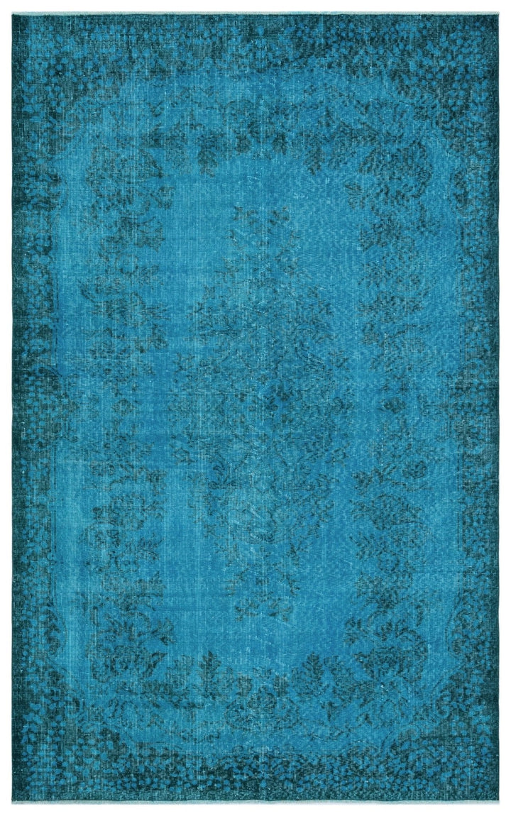 Athens 29048 Turquoise Tumbled Wool Hand Woven Rug 174 x 280
