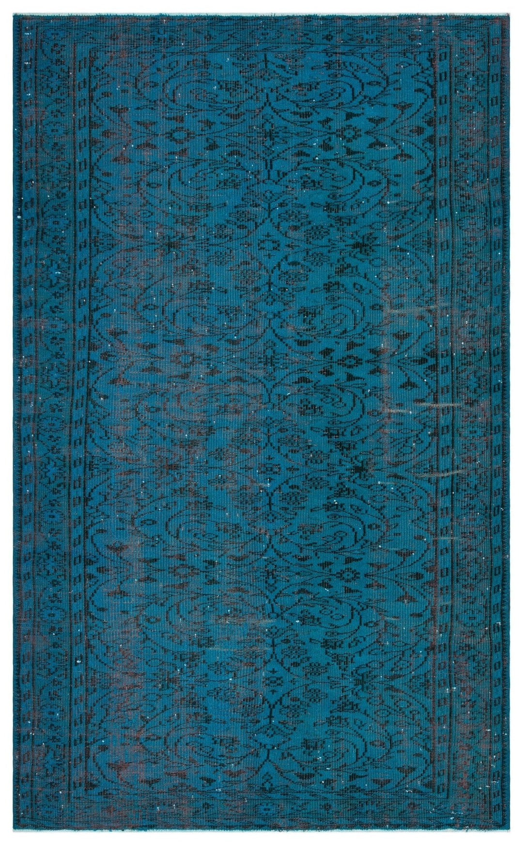 Athens 29695 Turquoise Tumbled Wool Hand Woven Rug 171 x 272