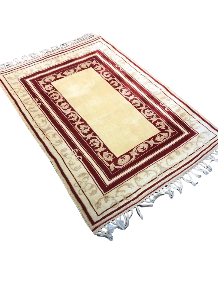 Antique Anatolian Milas Rectangle Rug (4.10 ft. X 5.57 ft.) (125 cm x 170 cm) - Handwoven Vintage Yoruk Kilim