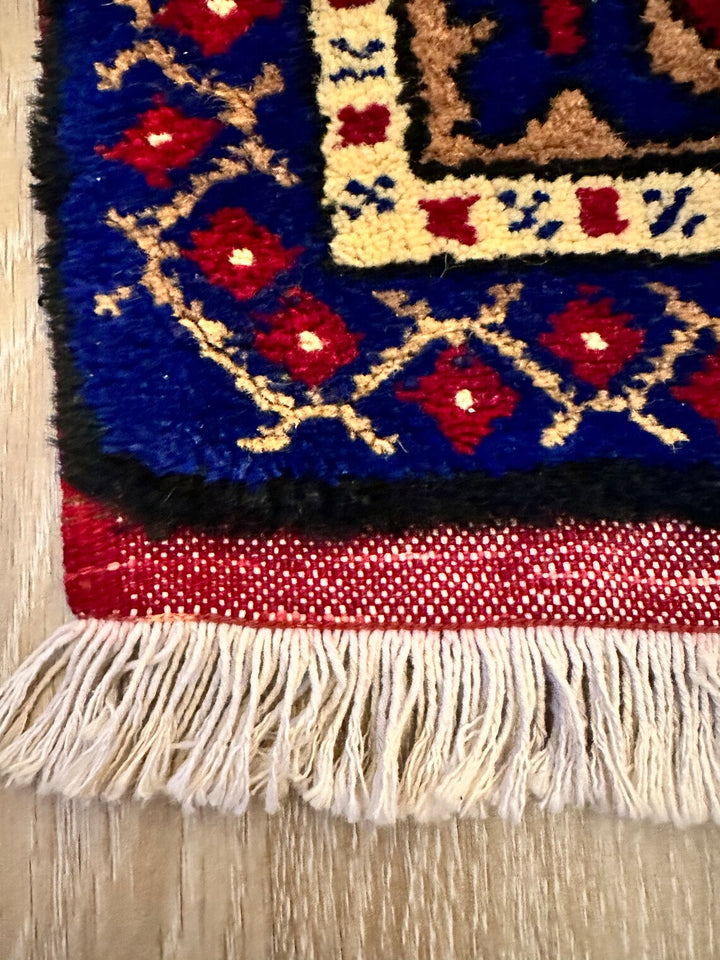 Rare Antique Handwoven Aksaray Nigde Taspinar (Central Anatolia) Kilim Rug (1.96 ft. X 4.26 ft.) (60 cm X 130 cm.)