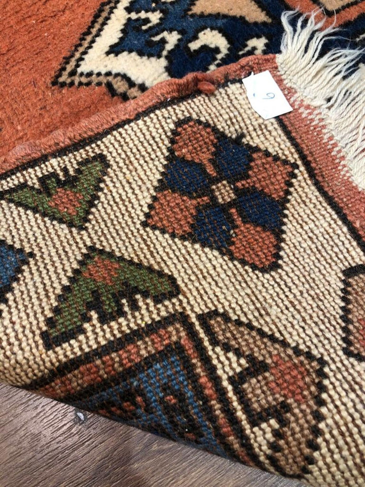 Rare Antique Balıkesir Sındırgı Handwoven Tribal Rug (4.10 ft. X 6.06 ft.) (125 cm x 185 cm)