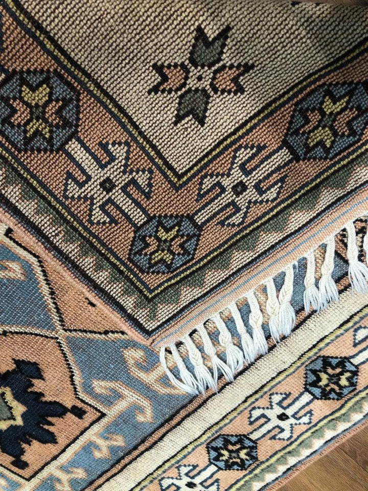 Handwoven Wool Kilim from Balıkesir Sındırgı - (1.64 ft X 4.92 ft) (50 cm x 150 cm)