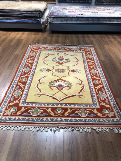 Antique Anatolian Yoruk Kilim Rug (5.74 ft. X 7.87 ft.) (175 cm x 240 cm) - Handwoven Vintage Wool Turkish Rug