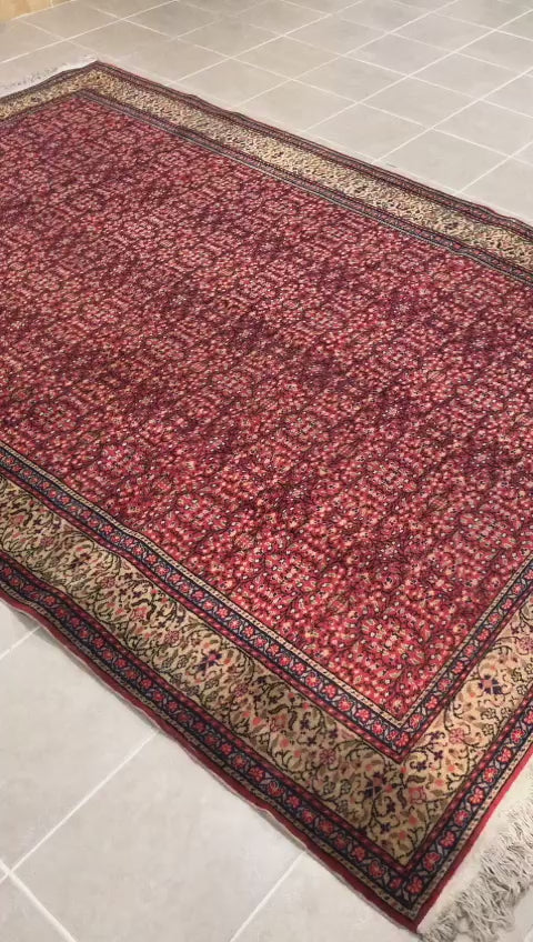 Red Anatolian Bunyan Handmade Carpet