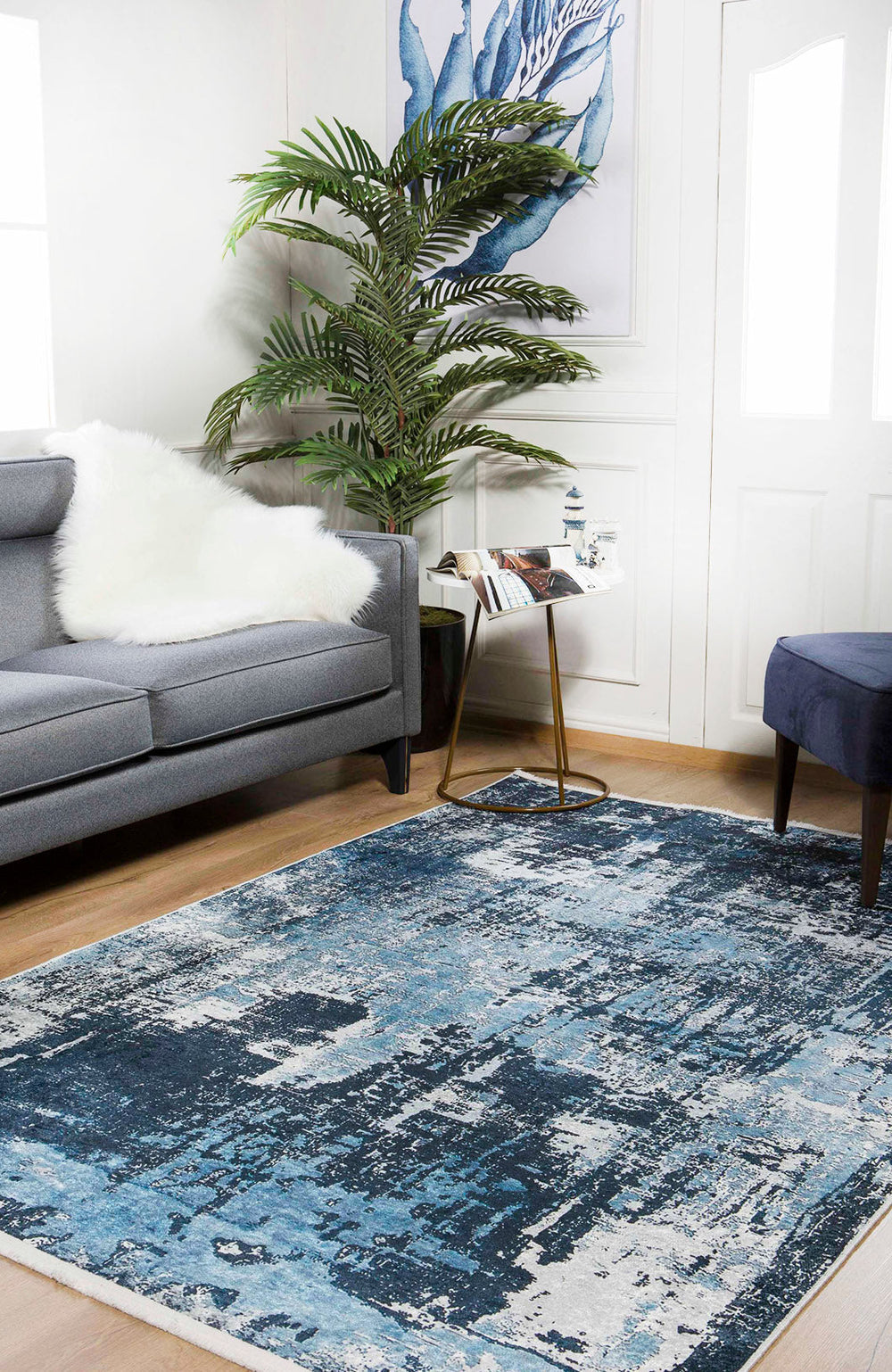 machine-washable-area-rug-Abstract-Modern-Collection-Blue-JR836