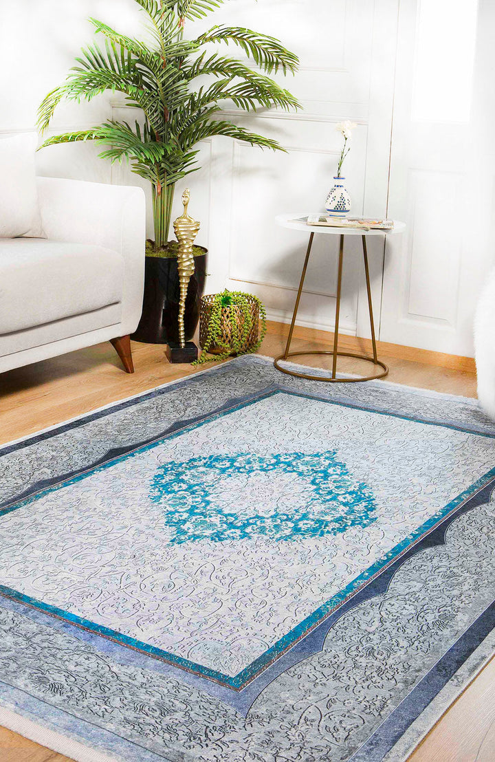 machine-washable-area-rug-Medallion-Collection-Blue-JR1392