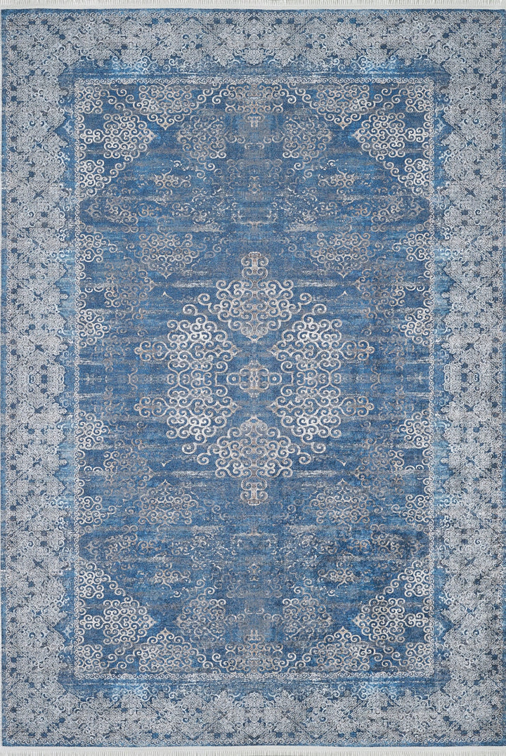 machine-washable-area-rug-Medallion-Collection-Blue-JR1786