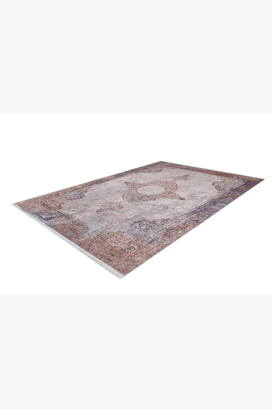 machine-washable-area-rug-Medallion-Collection-Bronze-Brown-JR1903