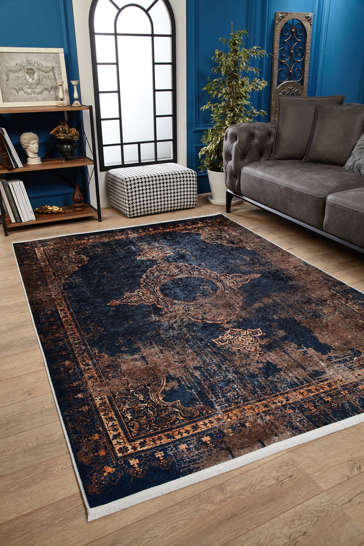 machine-washable-area-rug-Medallion-Collection-Blue-JR1905