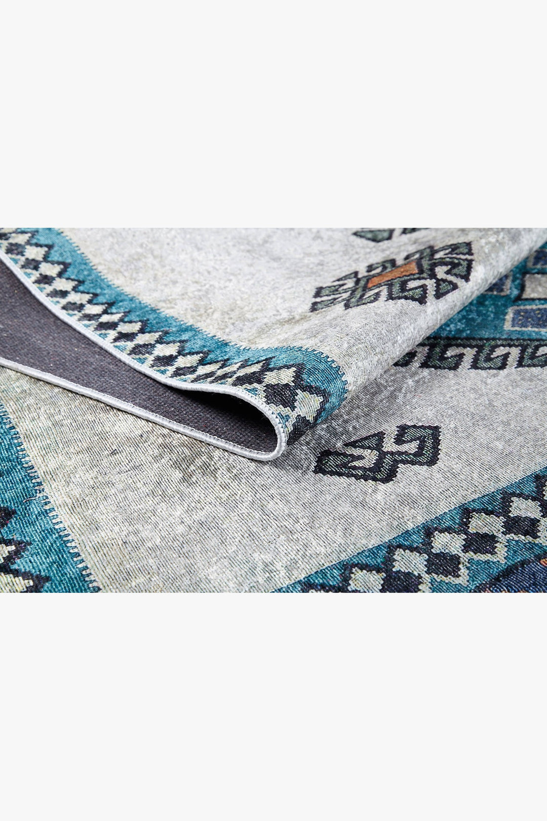 machine-washable-area-rug-Tribal-Ethnic-Collection-Blue-JR1566