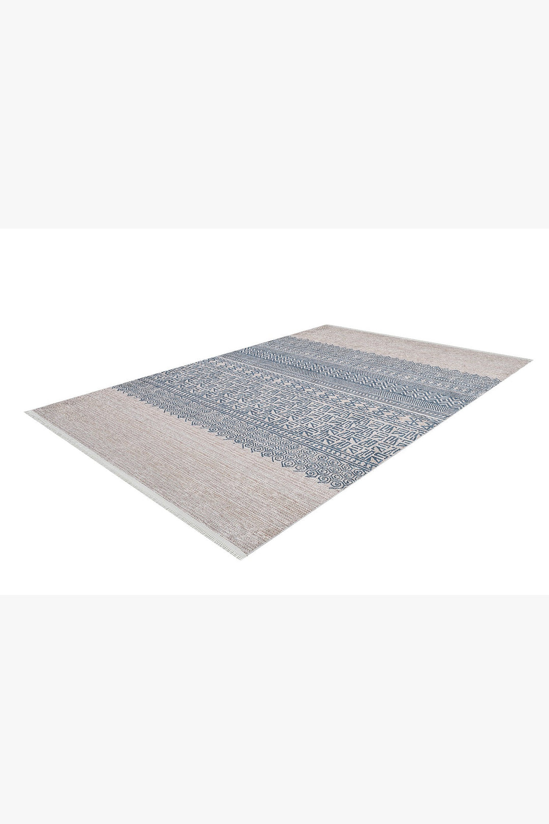 machine-washable-area-rug-Bohemian-Collection-Blue-Cream-Beige-JR1585