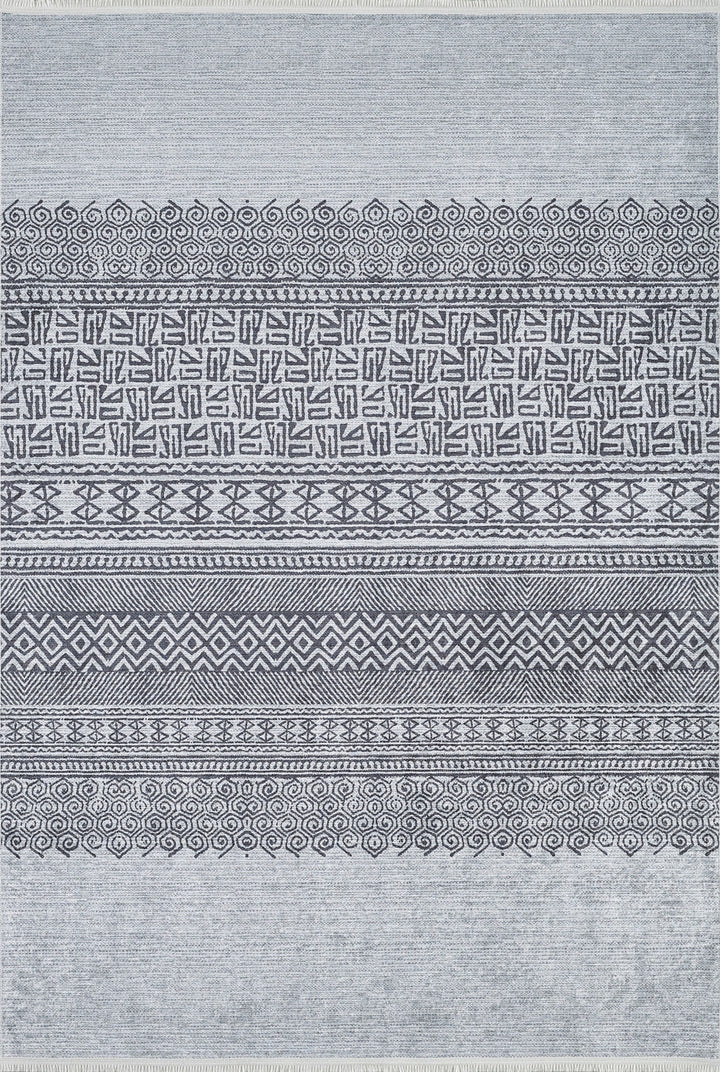 machine-washable-area-rug-Bohemian-Collection-Gray-Anthracite-JR1588