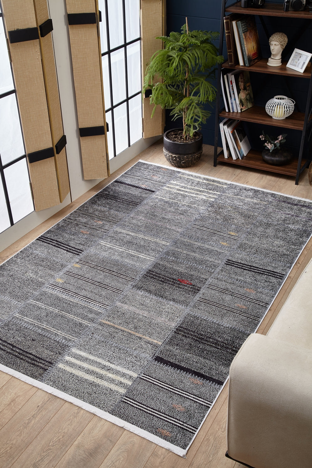 machine-washable-area-rug-Patchwork-Modern-Collection-Gray-Anthracite-JR1621