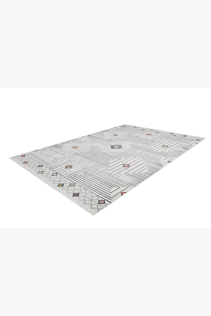 machine-washable-area-rug-Bohemian-Collection-Gray-Anthracite-JR1644