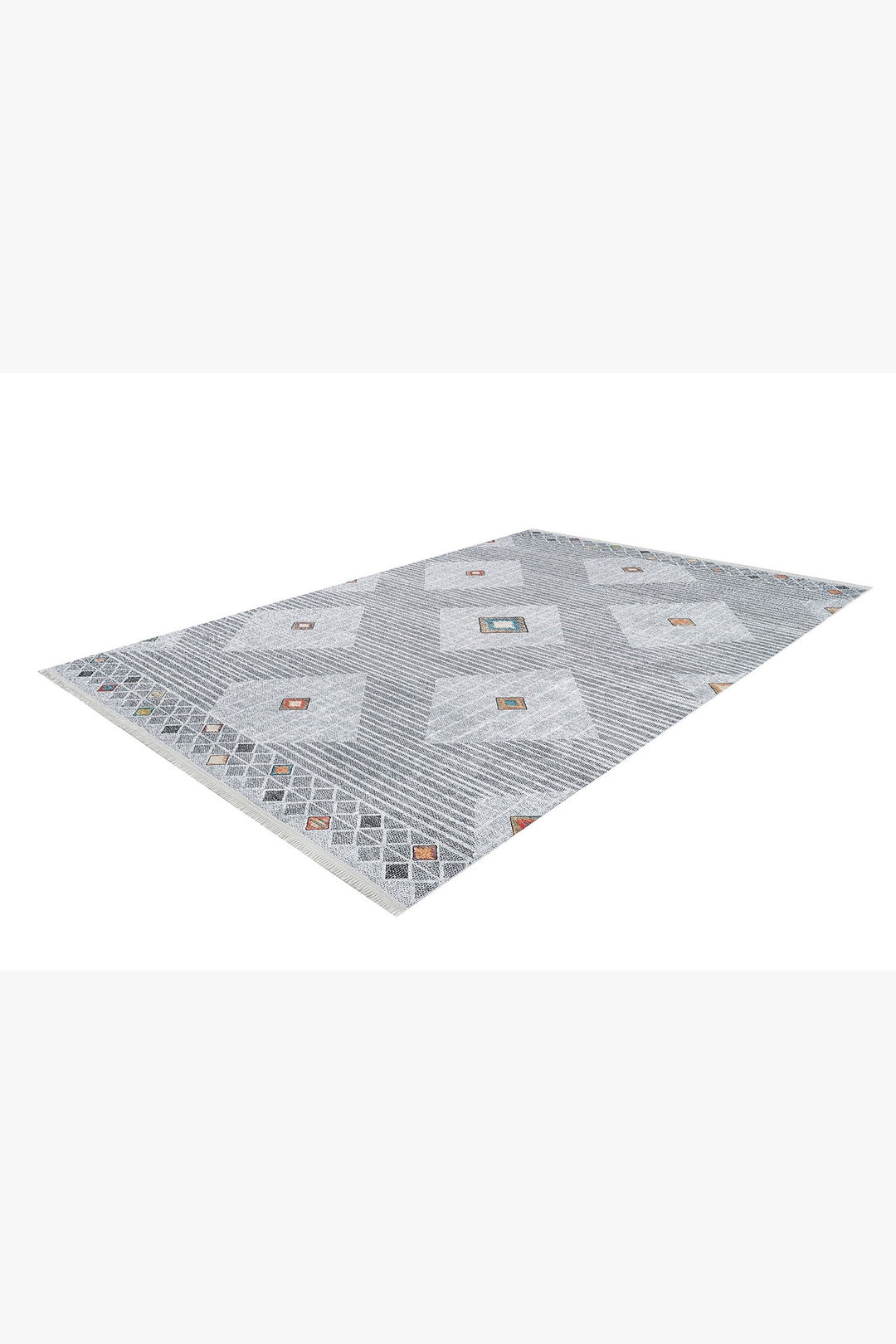 machine-washable-area-rug-Bohemian-Collection-Gray-Anthracite-JR1645