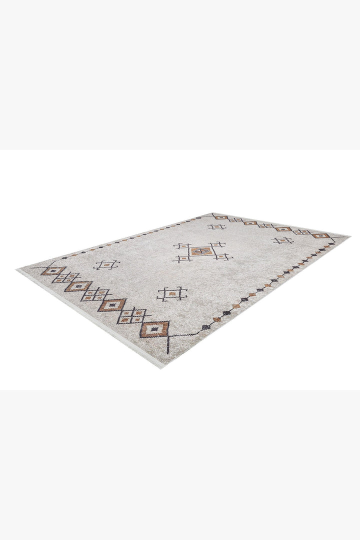 machine-washable-area-rug-Bohemian-Collection-Cream-Beige-JR1683