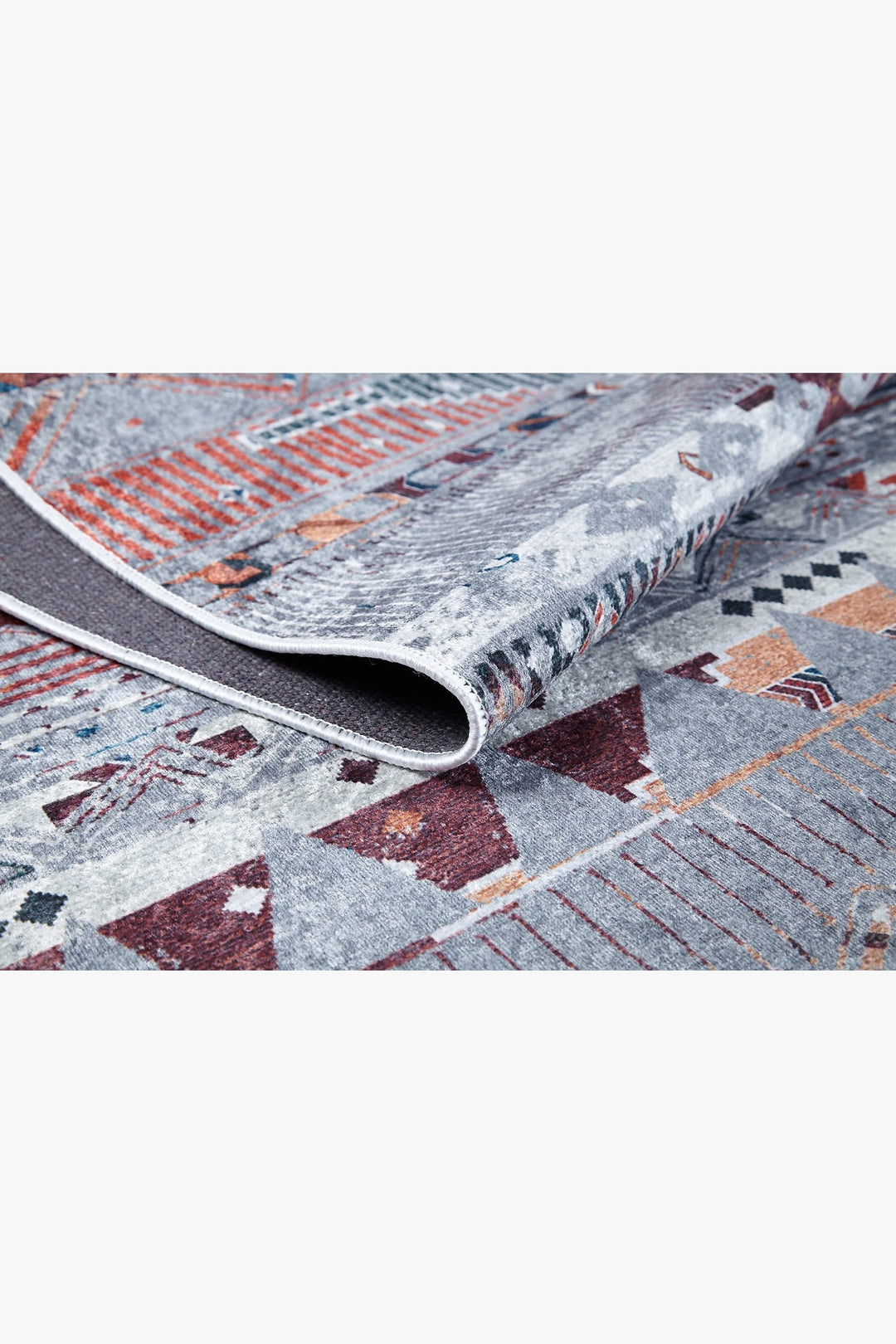 machine-washable-area-rug-Tribal-Ethnic-Collection-Gray-Anthracite-JR1718