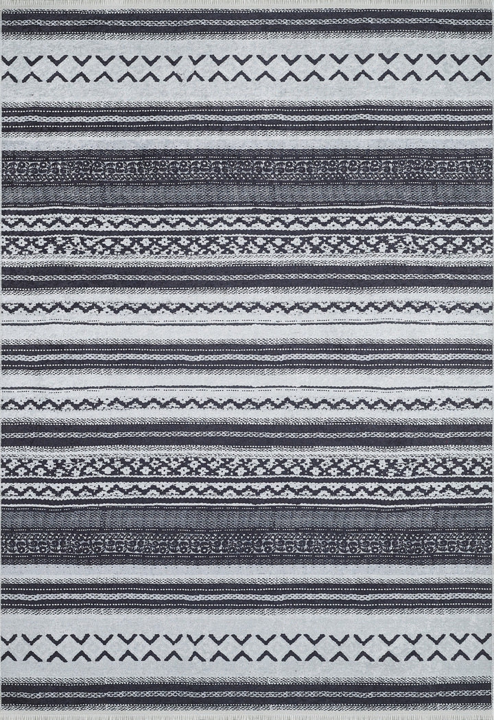 machine-washable-area-rug-Stripe-Modern-Collection-Gray-Anthracite-JR1747