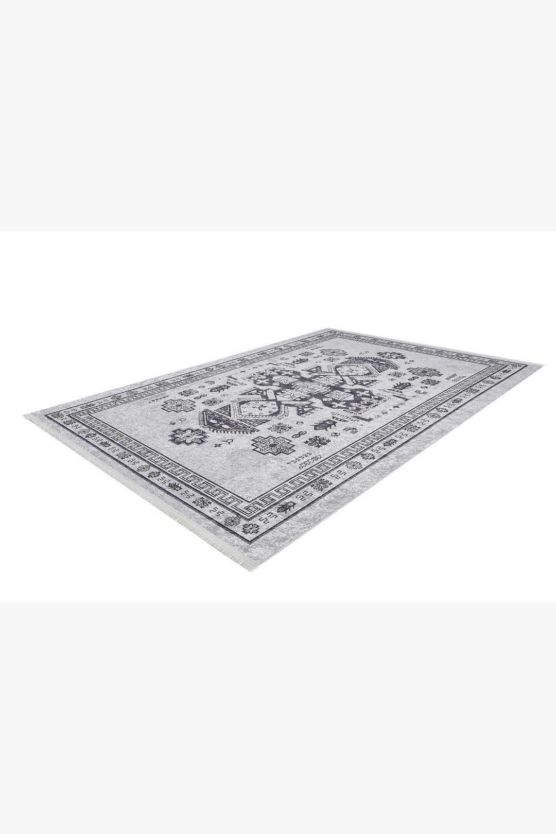 machine-washable-area-rug-Medallion-Tribal-Ethnic-Collection-Gray-Anthracite-JR1893