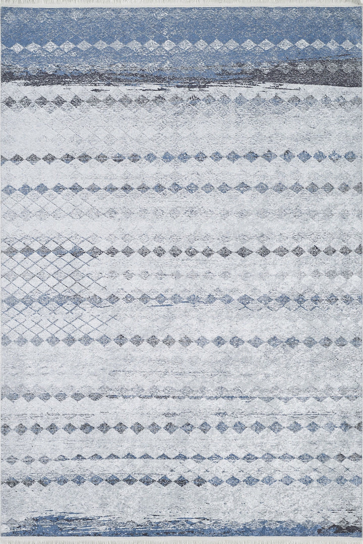 machine-washable-area-rug-Bohemian-Collection-Gray-Anthracite-JR1974