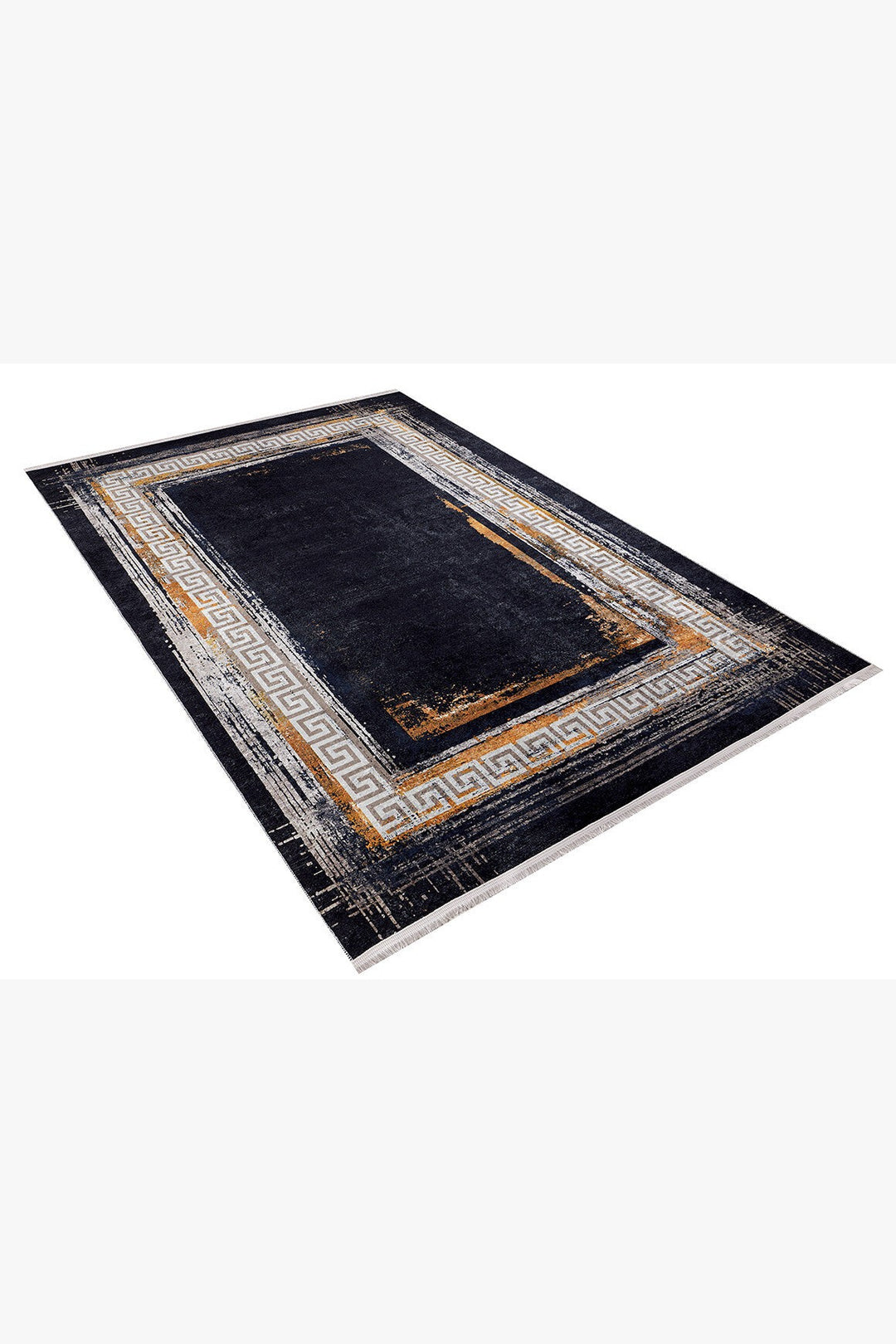 machine-washable-area-rug-Bordered-Modern-Collection-Black-JR1203