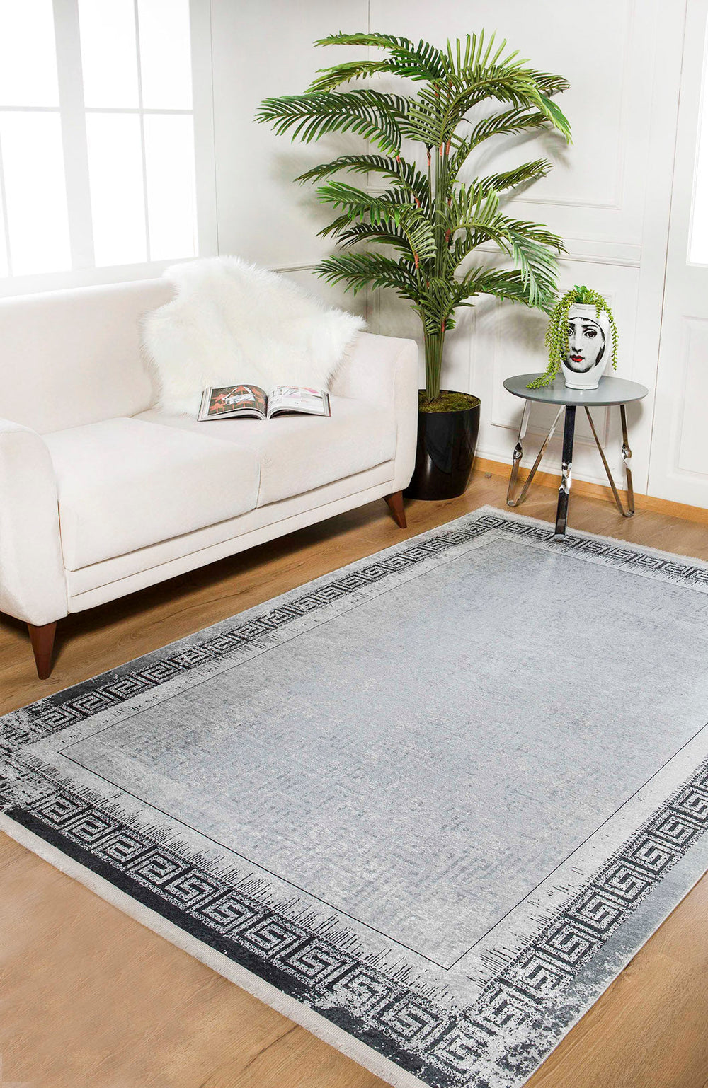 machine-washable-area-rug-Bordered-Modern-Collection-Gray-Anthracite-JR1277