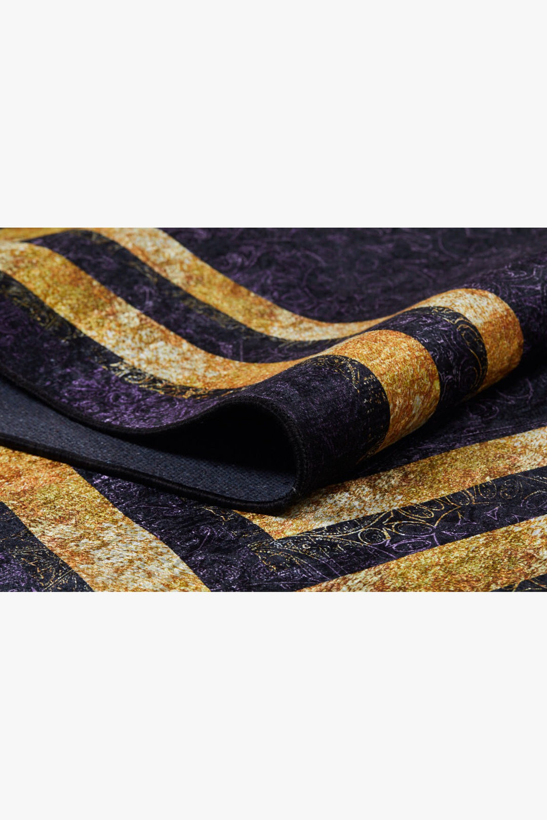 machine-washable-area-rug-Bordered-Modern-Collection-Purple-Yellow-Gold-JR1295