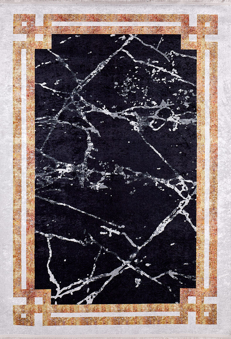 machine-washable-area-rug-Bordered-Modern-Collection-Black-JR1406