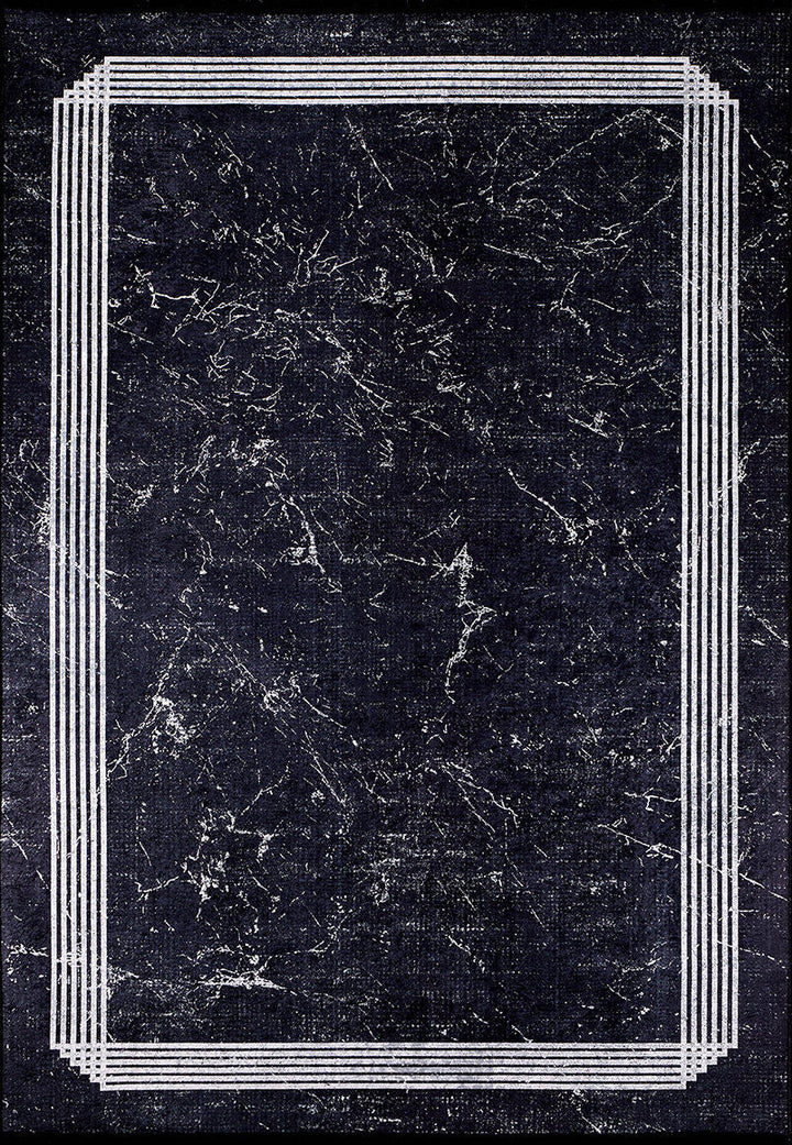 machine-washable-area-rug-Bordered-Modern-Collection-Black-JR1507