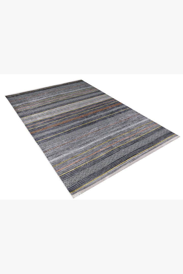 machine-washable-area-rug-Stripe-Modern-Collection-Gray-Anthracite-JR1548