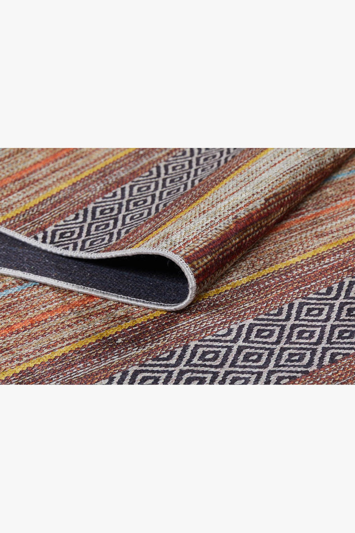 machine-washable-area-rug-Stripe-Modern-Collection-Bronze-Brown-JR1549