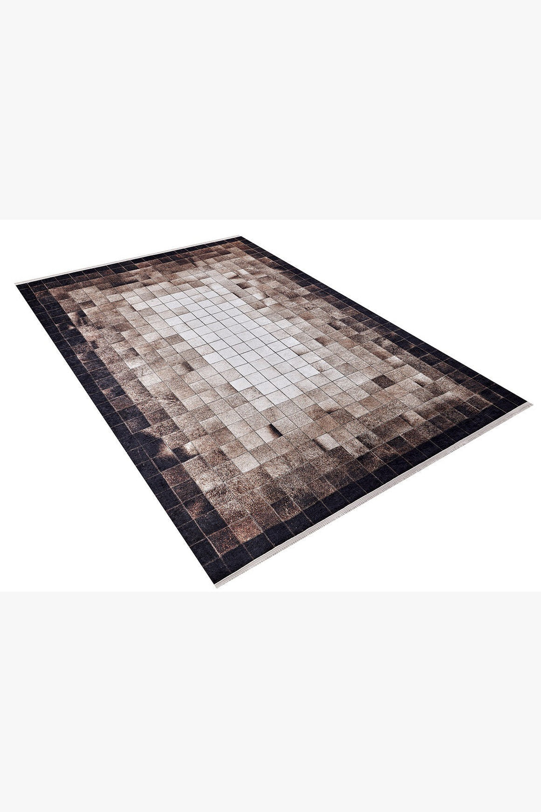 machine-washable-area-rug-Plaid-Modern-Collection-Bronze-Brown-JR1004